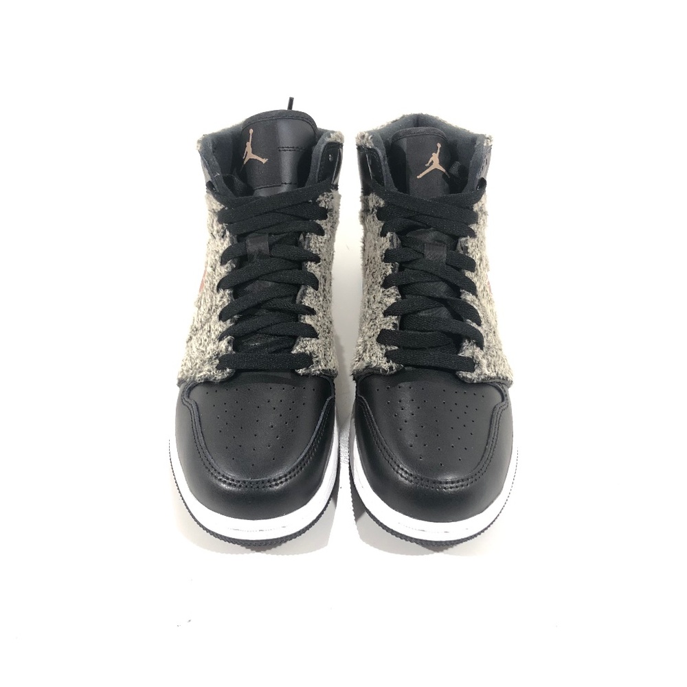 NIKE AIR JORDAN 1 RETRO HIGH BLACK BRONZE NWOT - Picture 4 of 7